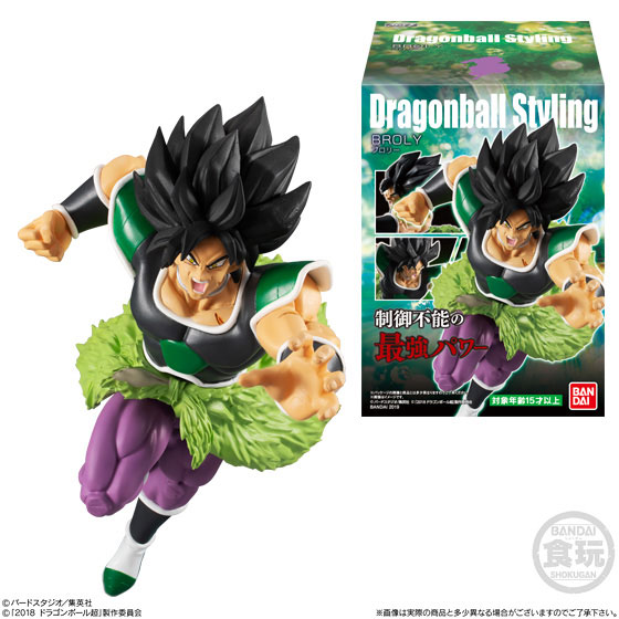 DRAGONBALL SUPER STYLING COLLECTION FIGURE BROLY
