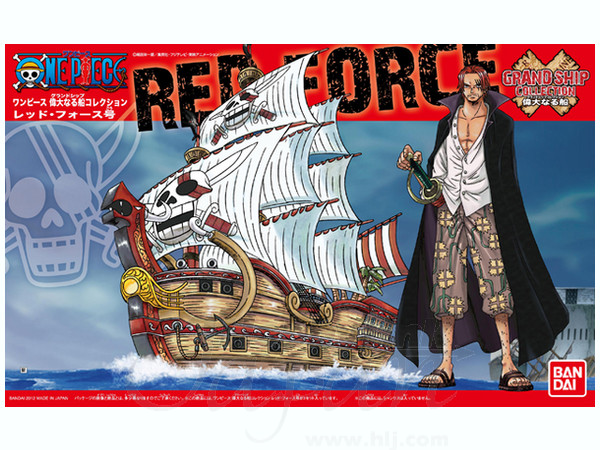 ONE PIECE GRAND SHIP COLLECTION #004 RED FORCE MODEL KIT