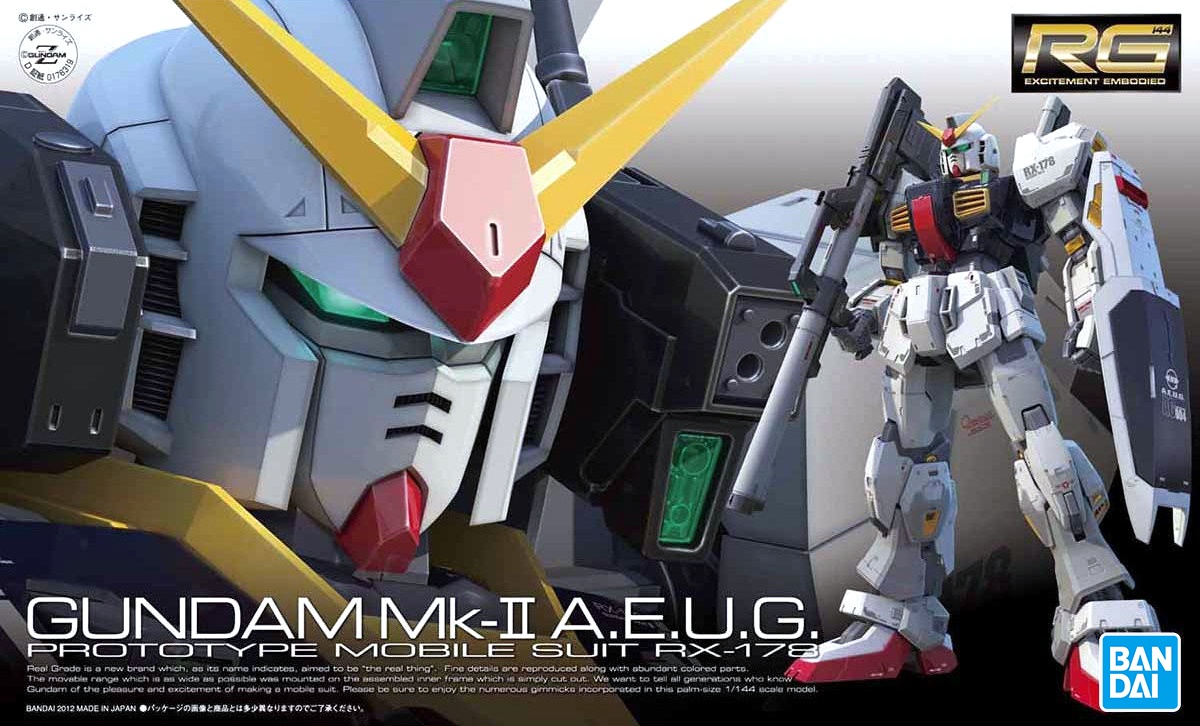 RG #008 GUNDAM MK-II A.E.U.G. RX-178 PROTOTYPE 1/144