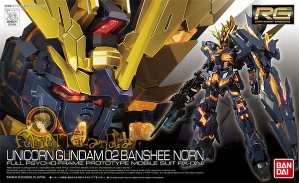 RG #027 UNICORN GUNDAM 02 BANSHEE NORN 1/144 (59342)