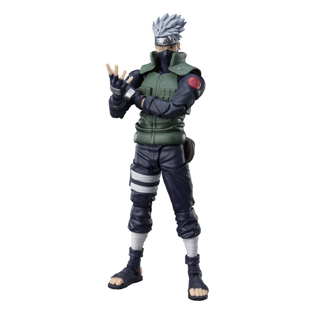 NARUTO SHIPPUDEN S.H. FIGUARTS ACTION FIGURE KAKASHI HATAKE -THE FAMED SHARINGAN HERO- 16 CM