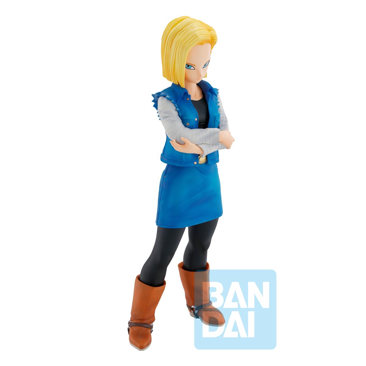 DRAGON BALL Z ANDROID FEAR NO.18 ICHIBANSHO 23CM