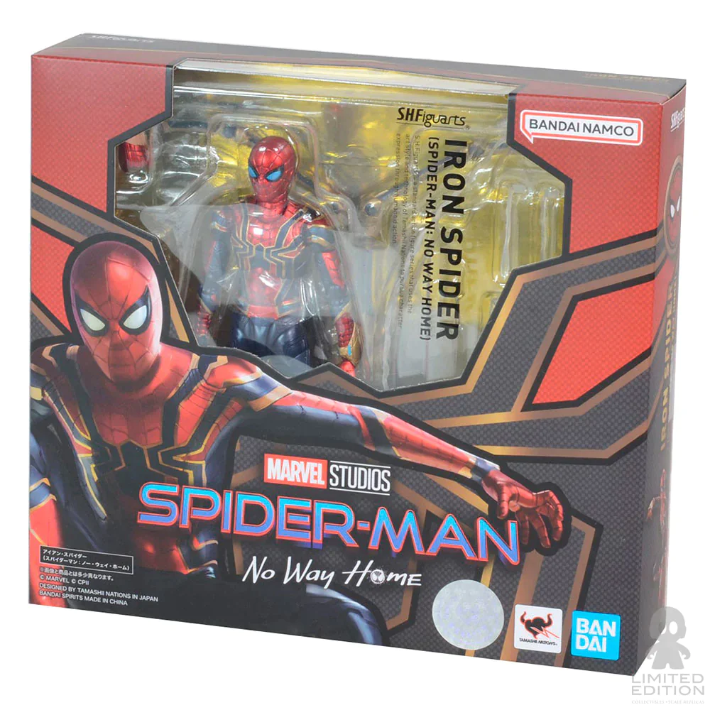 SPIDER-MAN: NO WAY HOME S.H. FIGUARTS ACTION FIGURE IRON SPIDER-MAN 15 CM