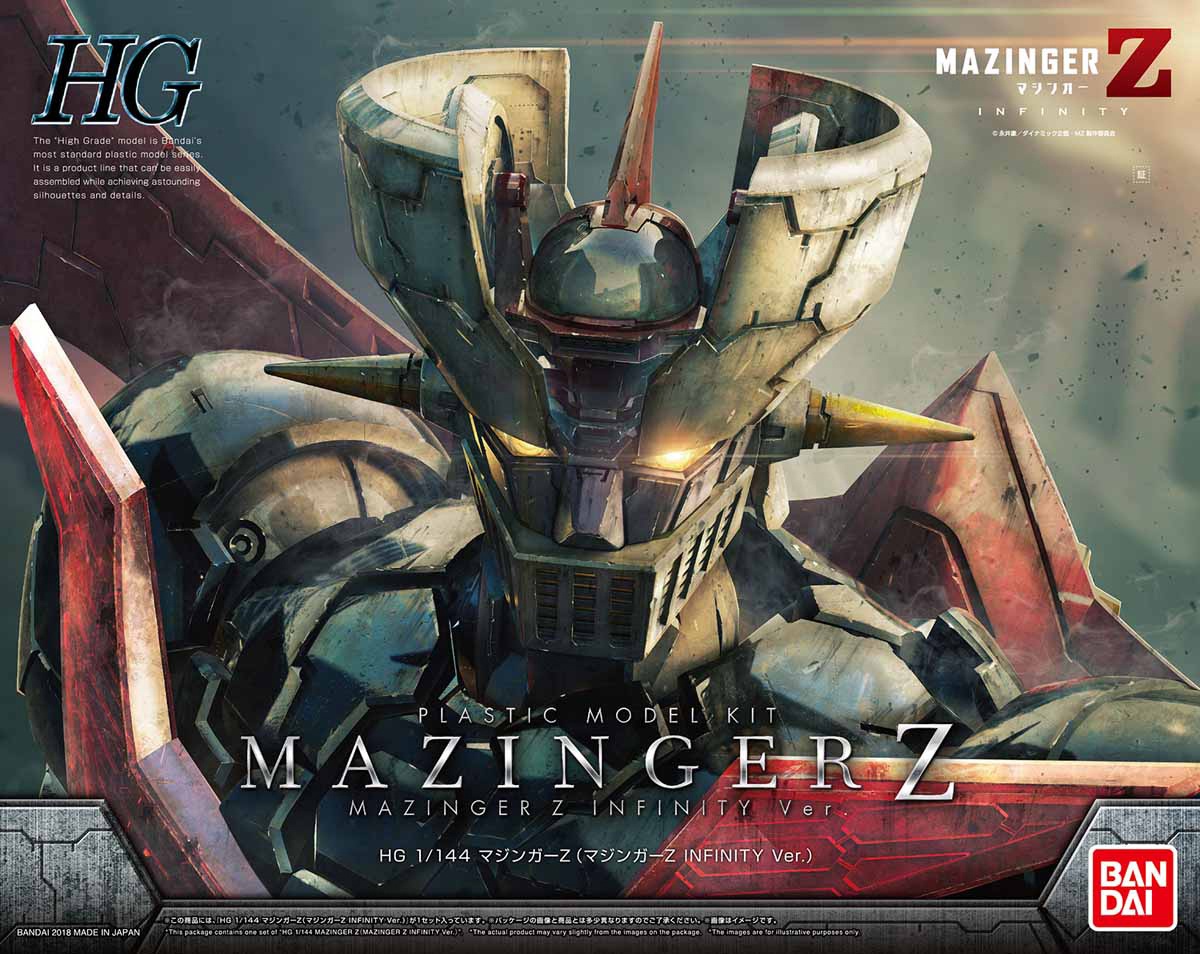 MAZINGER Z INFINITY VERSION MODEL KIT 1/144