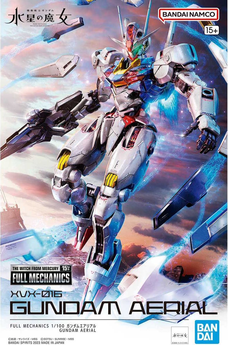 HGWFM XVX-016 GUNDAM AERIAL FULL MECHANICS 1/100