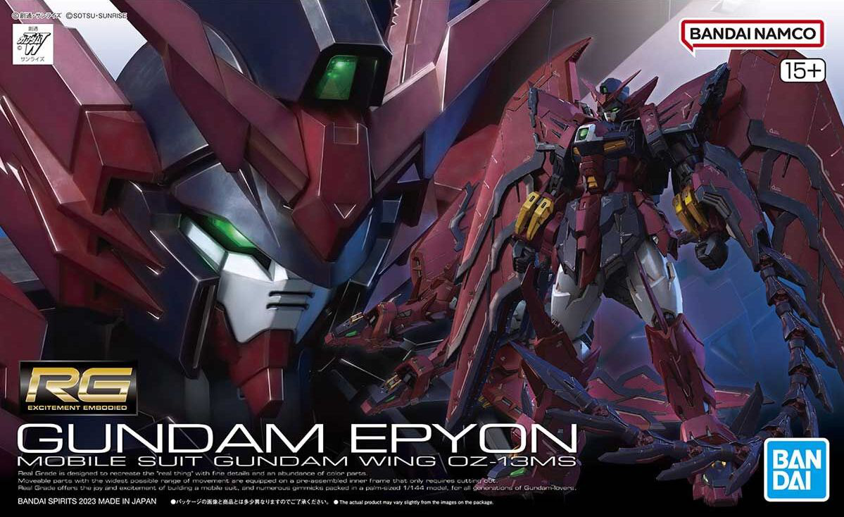 RG #038 WING OZ-13MS GUNDAM EPYON 1/144