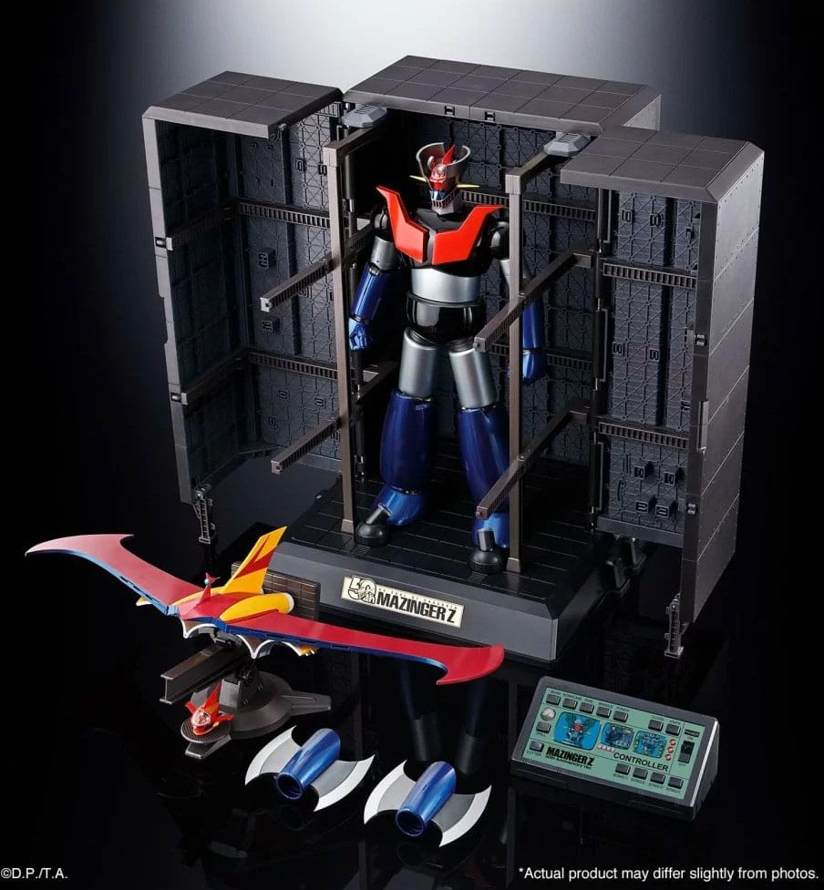 MAZINGER Z SOUL OF CHOGOKIN DIECAST ACTION FIGURE MAZINGER Z 50TH ANNIVERSARY VER. 30 CM