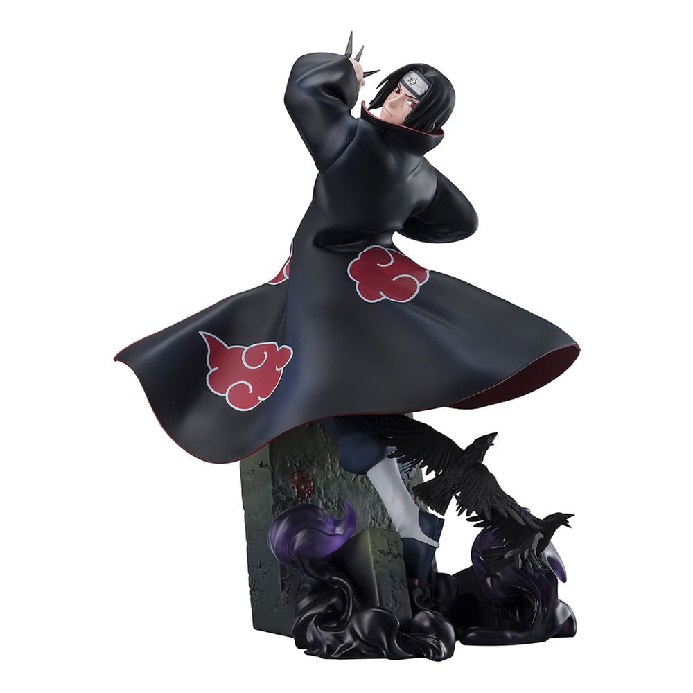 NARUTO SHIPPUDEN FIGUARTSZERO EXTRA BATTLE PVC STATUE ITACHI UCHIHA -THE LIGHT & DARK OF THE MANGEKY