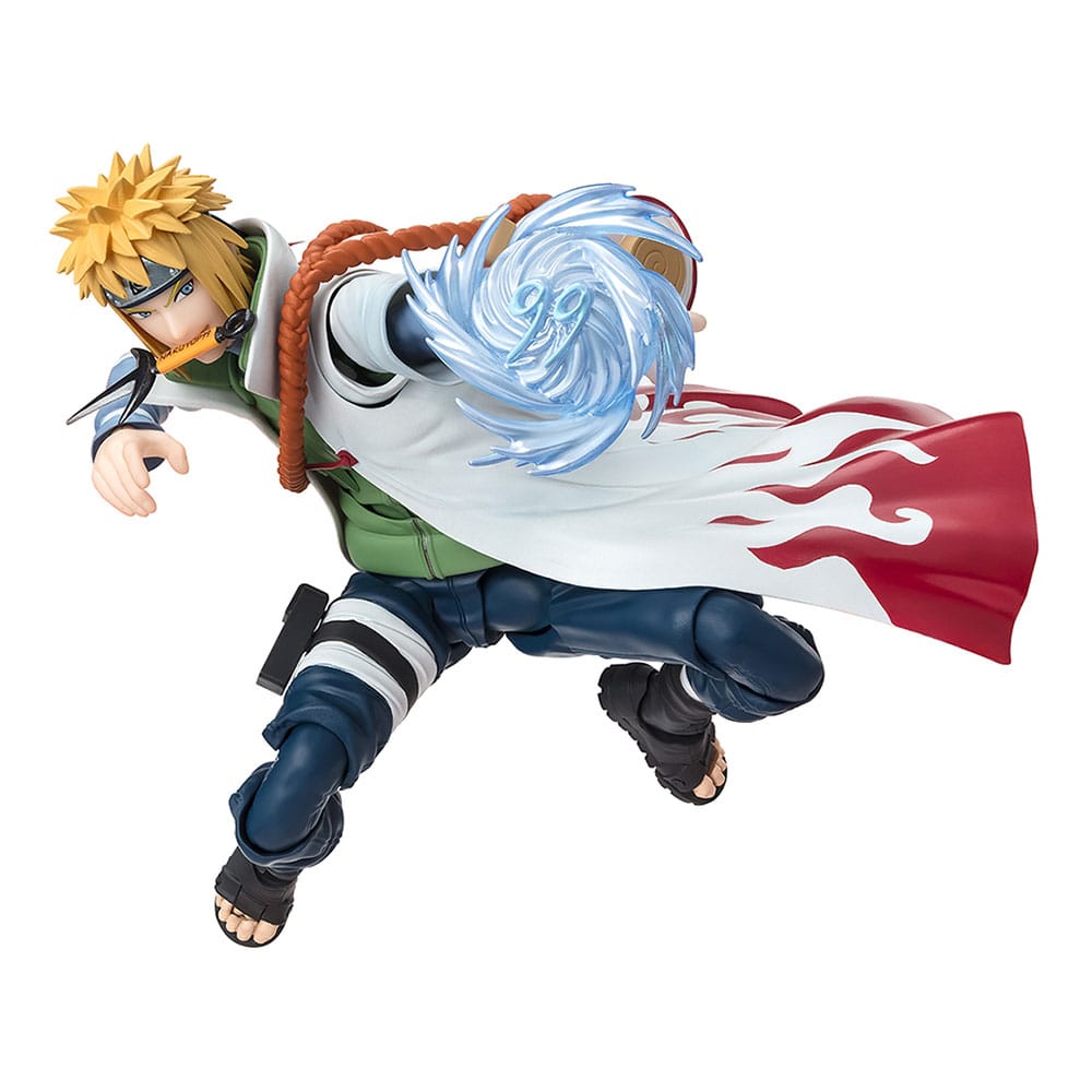 NARUTO SHIPPUDEN S.H.FIGUARTS ACTION FIGURE MINATO NAMIKAZE NARUTOP99 EDITION 16 CM