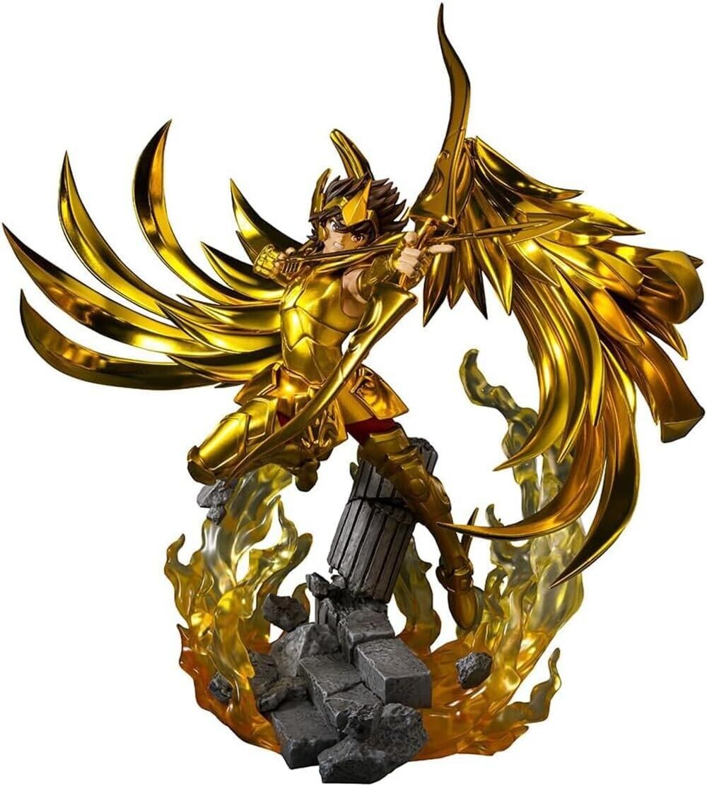 SAINT SEIYA FIGUARTS ZERO METALLIC TOUCH PVC STATUE SAGITARIUS SEIYA 25 CM