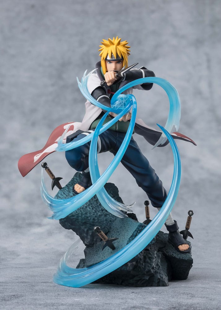 NARUTO SHIPPUDEN FIGUARTSZERO EXTRA BATTLE PVC STATUE MINATO NAMIKAZE-RASENGAN- 20 CM