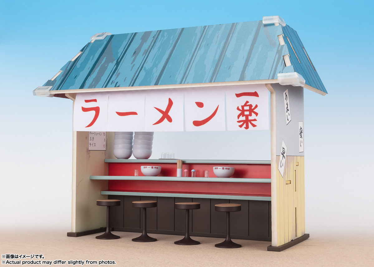 NARUTO SHIPPUDEN S.H. FIGUARTS ACCESSORIES ICHIRAKU RAMEN SET