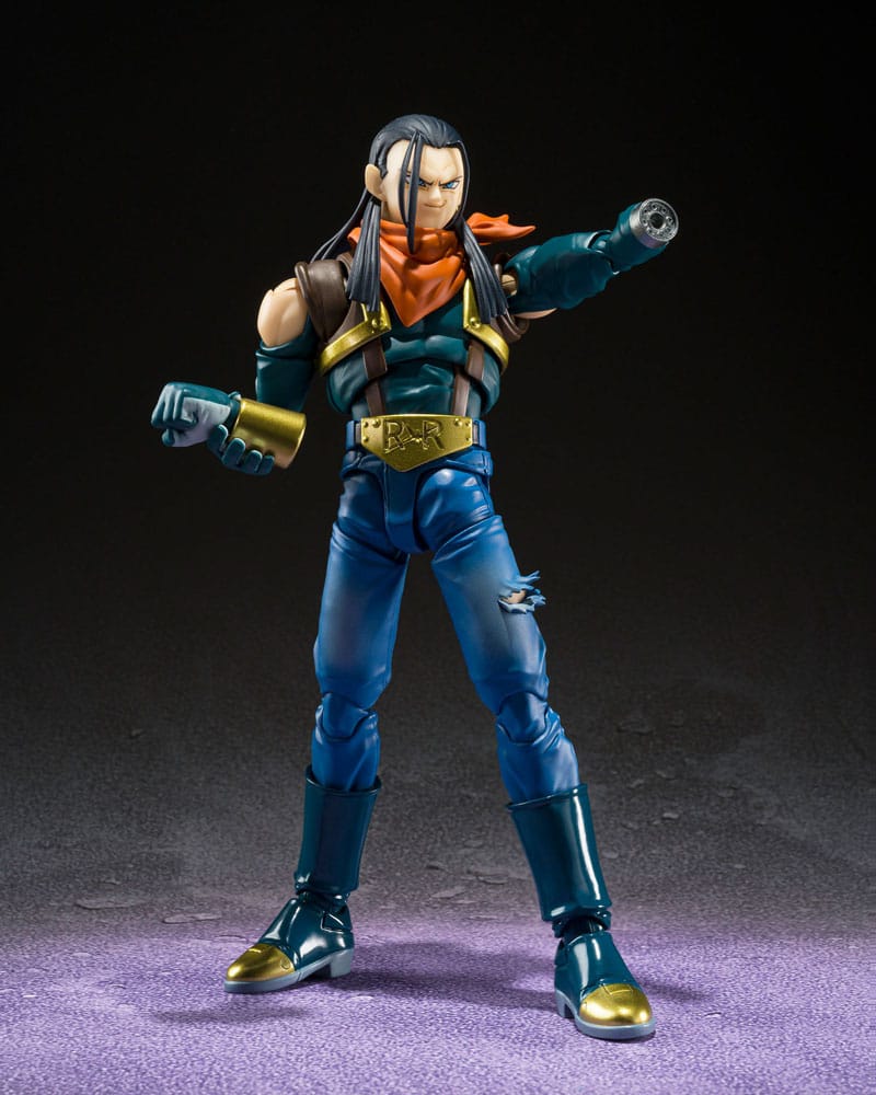 DRAGON BALL GT S.H.FIGUARTS ACTION FIGURE SUPER ANDROID 17 20 CM