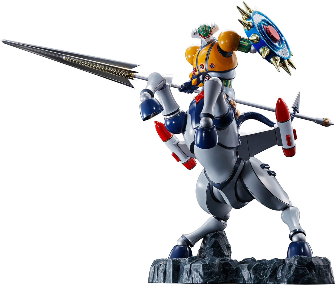 STEEL JEEG FIGUARTS ZERO METALLIC TOUCH PVC STATUE JEEG ROBOT 23 CM