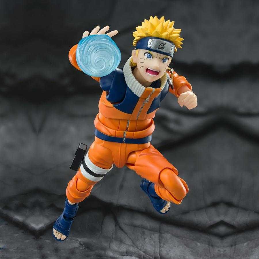 NARUTO S.H.FIGUARTS ACTION FIGURE NARUTO UZUMAKI THE NO.1 MOST UNPREDICTABLE NINJA REISSUE 15 CM