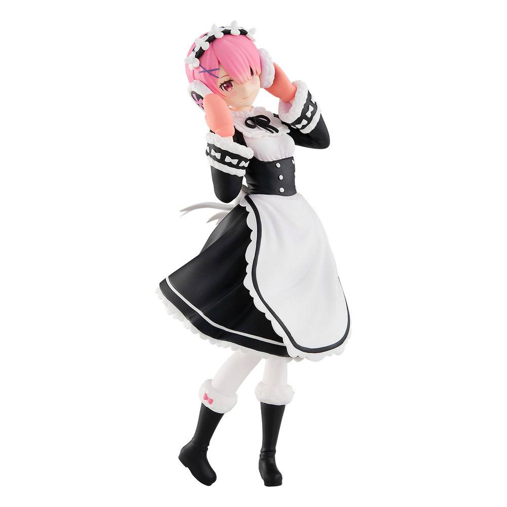 RE: ZERO STARTING LIFE IN ANOTHER WORLD PVC STATUE POP UP PARADE RAM: ICE SEASON VER. 17 CM