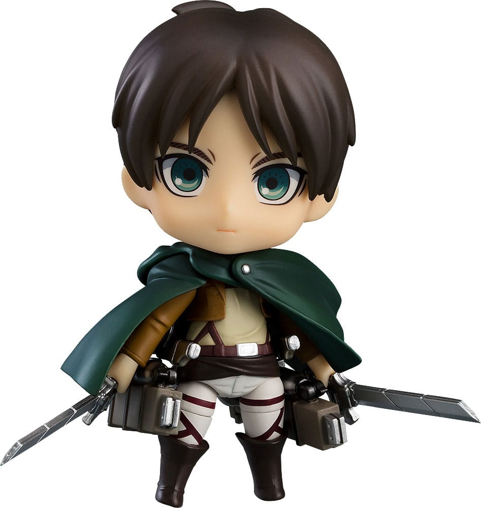 ATTACK ON TITAN NENDOROID ACTION FIGURE EREN YEAGER: SURVEY CORPS VER. 10 CM