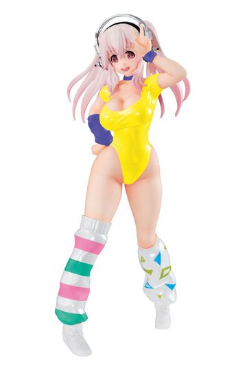SUPER SONICO PVC STATUE CONCEPT FIGURE 80'S/ANOTHER COLOR/YELLOW VER. 18 CM (RE-RUN)
