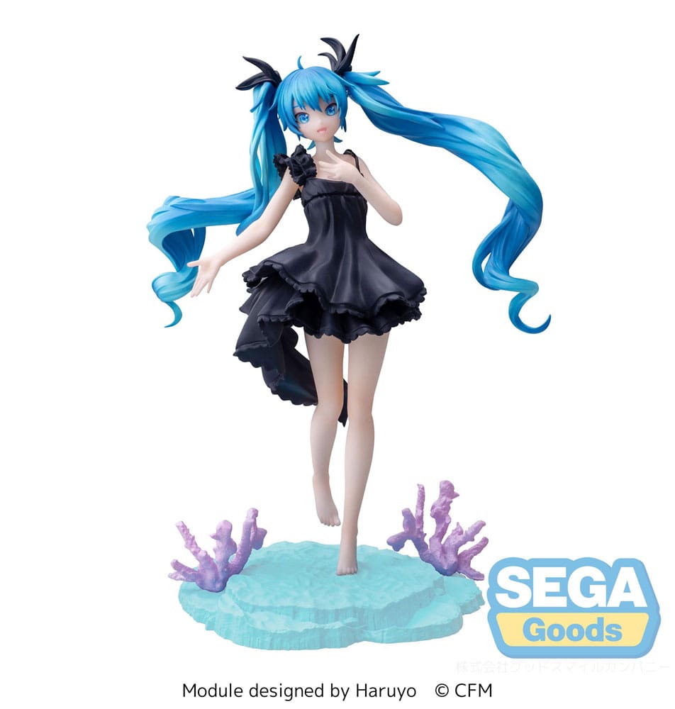 HATSUNE MIKU LUMINASTA PVC STATUE HATSUNE MIKU DEEP SEA GIRL 18 CM