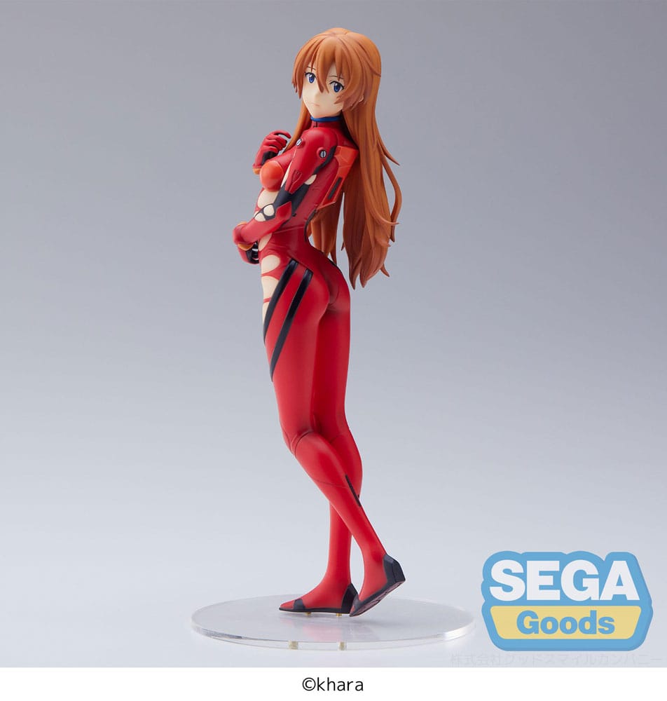 EVANGELION: 3.0+1.0 THRICE UPON A TIME SPM PVC STATUE ASUKA LANGLEY ON THE BEACH (RE-RUN) 21 CM