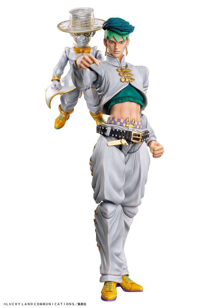 SUPER ACTION STATUE JOJO PART IV ROHAN KISHIBE & HEAVEN'S DOOR