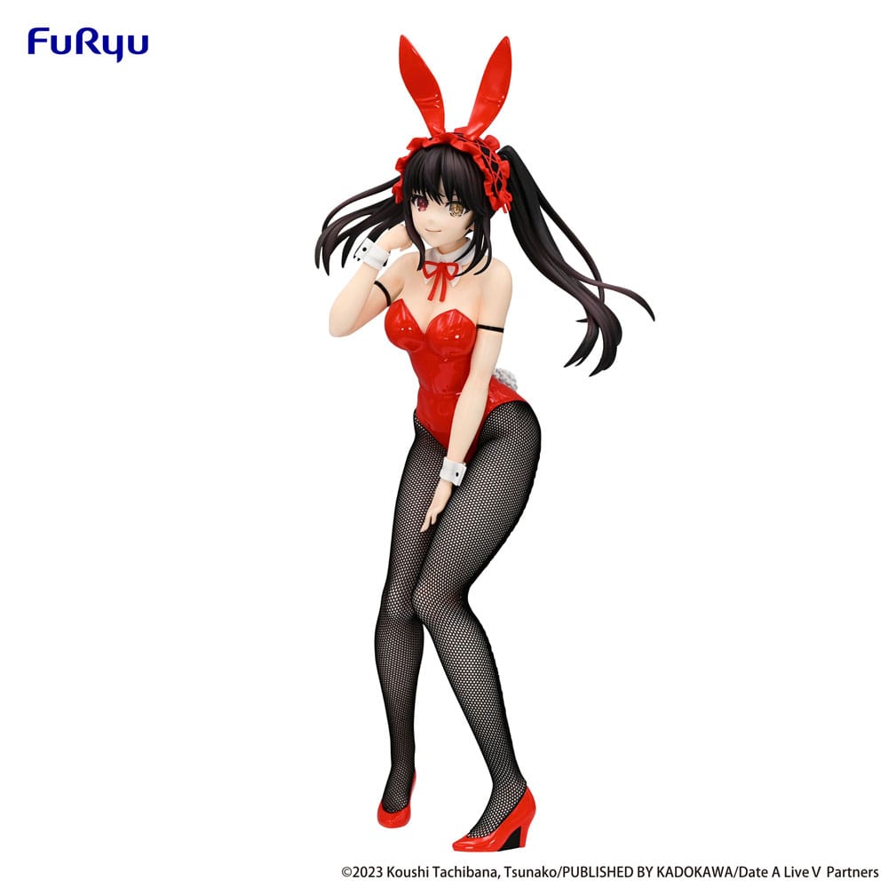 DATE A LIVE BICUTE BUNNIES PVC STATUE KURUMI TOKISAK 29 CM