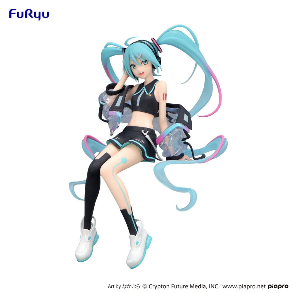 HATSUNE MIKU NOODLE STOPPER PVC STATUE NEON CYBER 16 CM