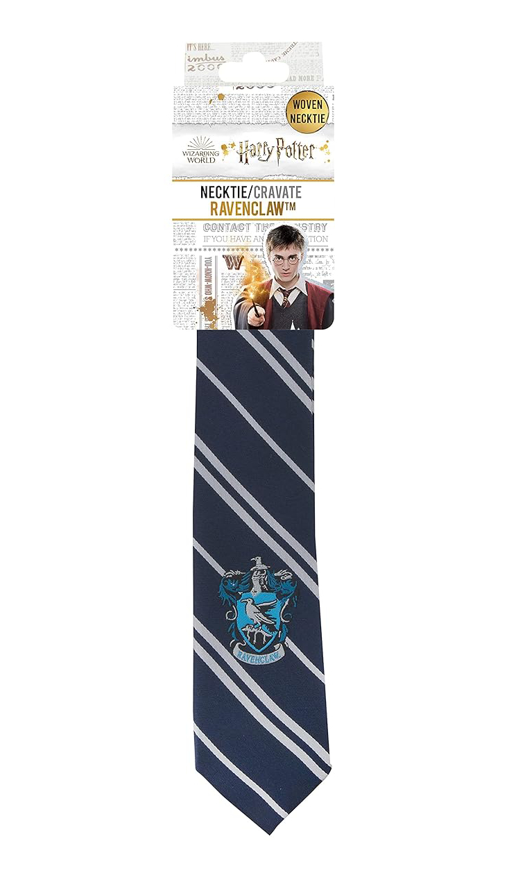 HARRY POTTER CRAVATTA CORVONERO RAVENCLAW TIE