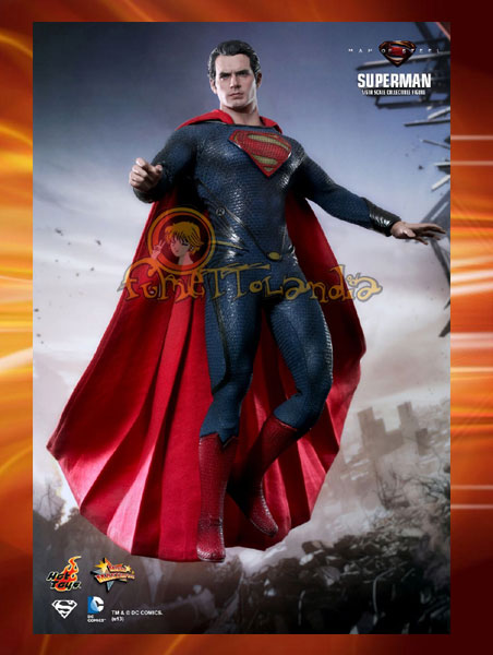 HOT TOYS SUPERMAN MAN OF STEEL 12'