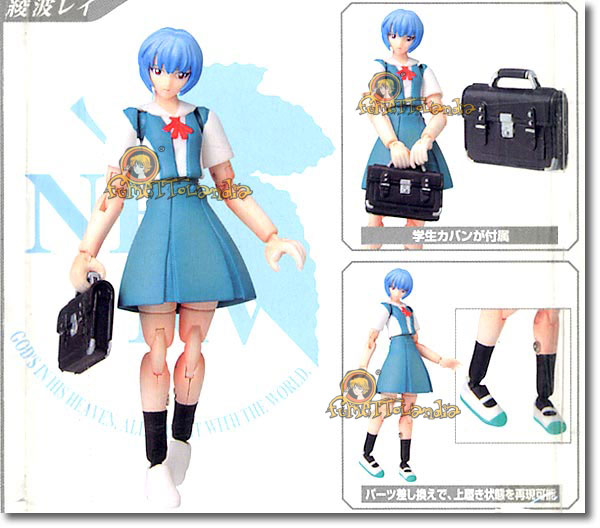 GADGETS MICROMAN AYANAMI REI SCHOOL UNIFORM (TAK64981)