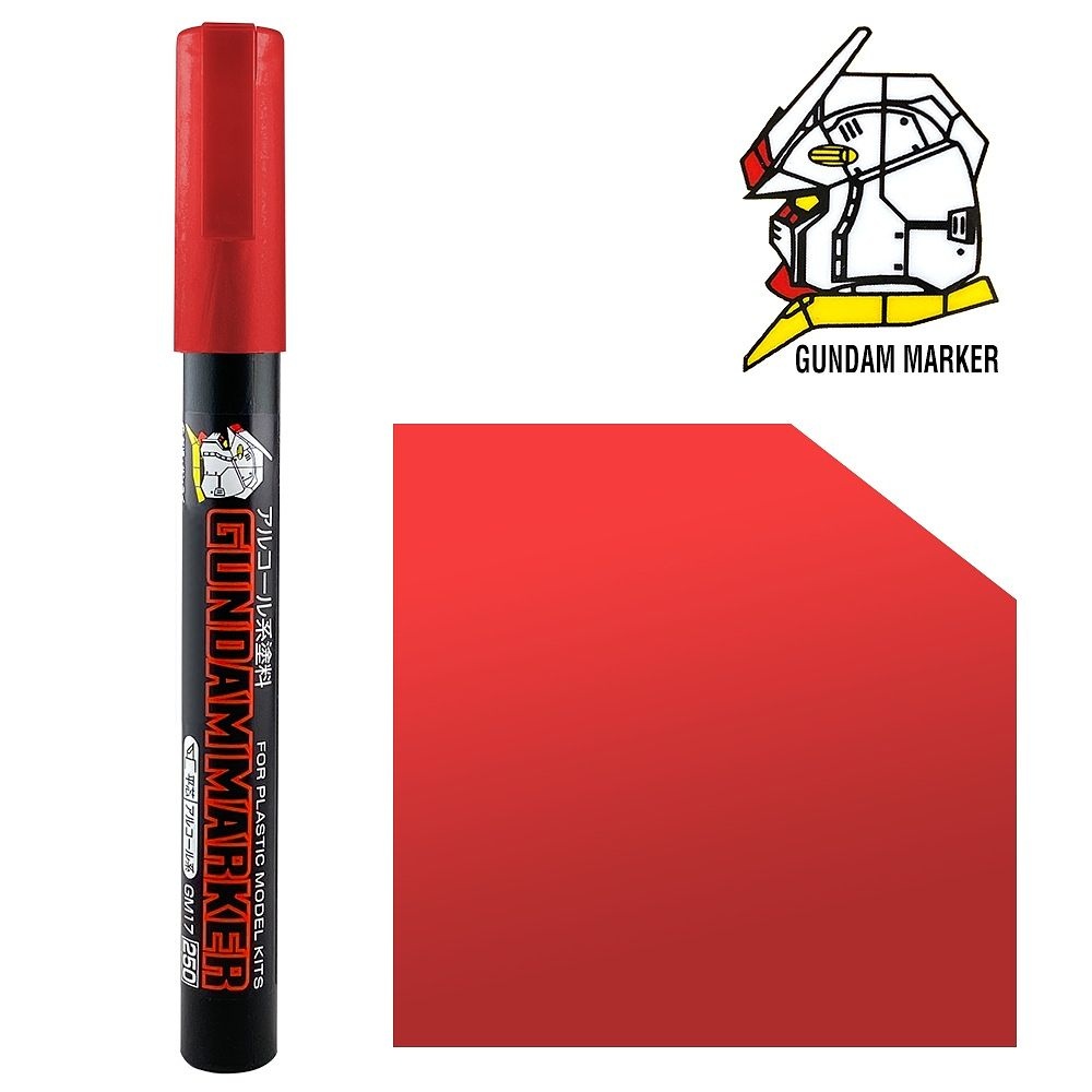 GUNDAM MARKER #016: ROSSO METAL/METAL REDMETA RED (RENEWAL)