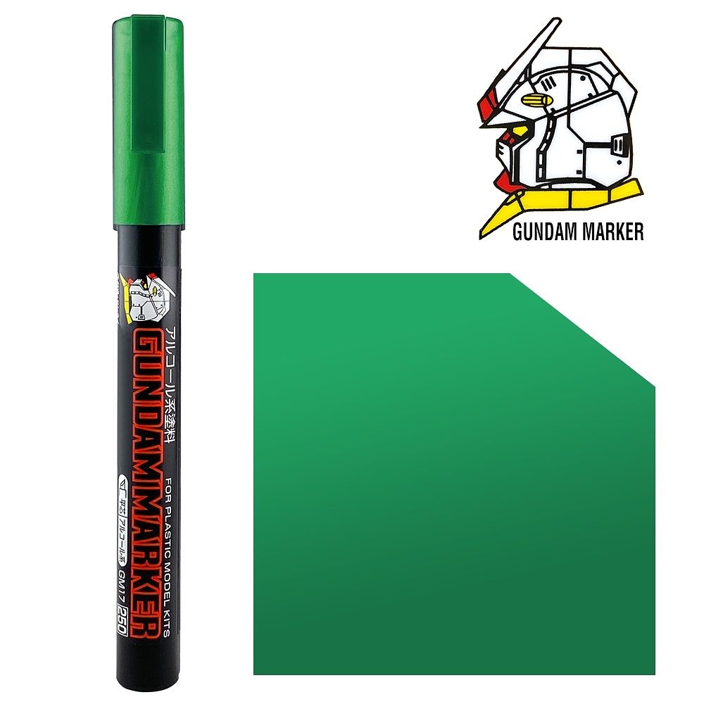 GUNDAM MARKER #018: VERDE GUNDAM METALLIZZATO/GUNDAM METAL GREEN (RENEWAL)