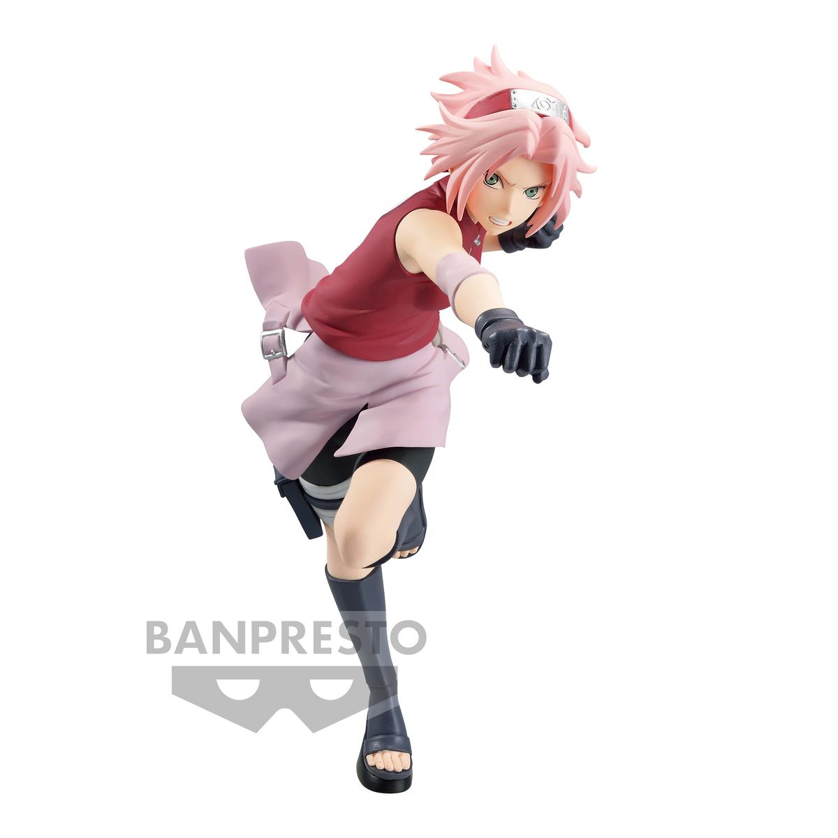 NARUTO SHIPPUDEN VIBRATION STARS HARUNO SAKURA STATUA 16CM