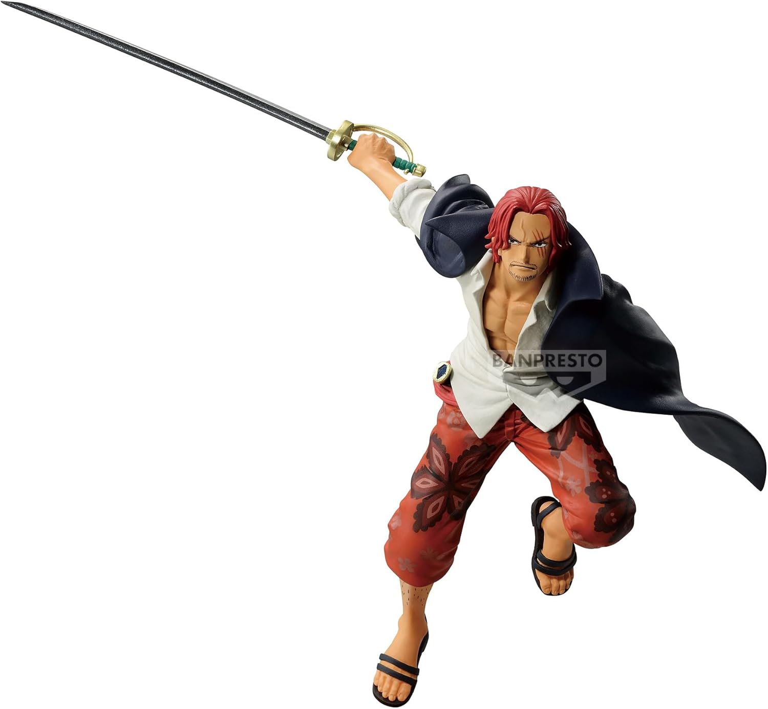 ONE PIECE BATTLE RECORD COLLECTION SHANKS 17 CM