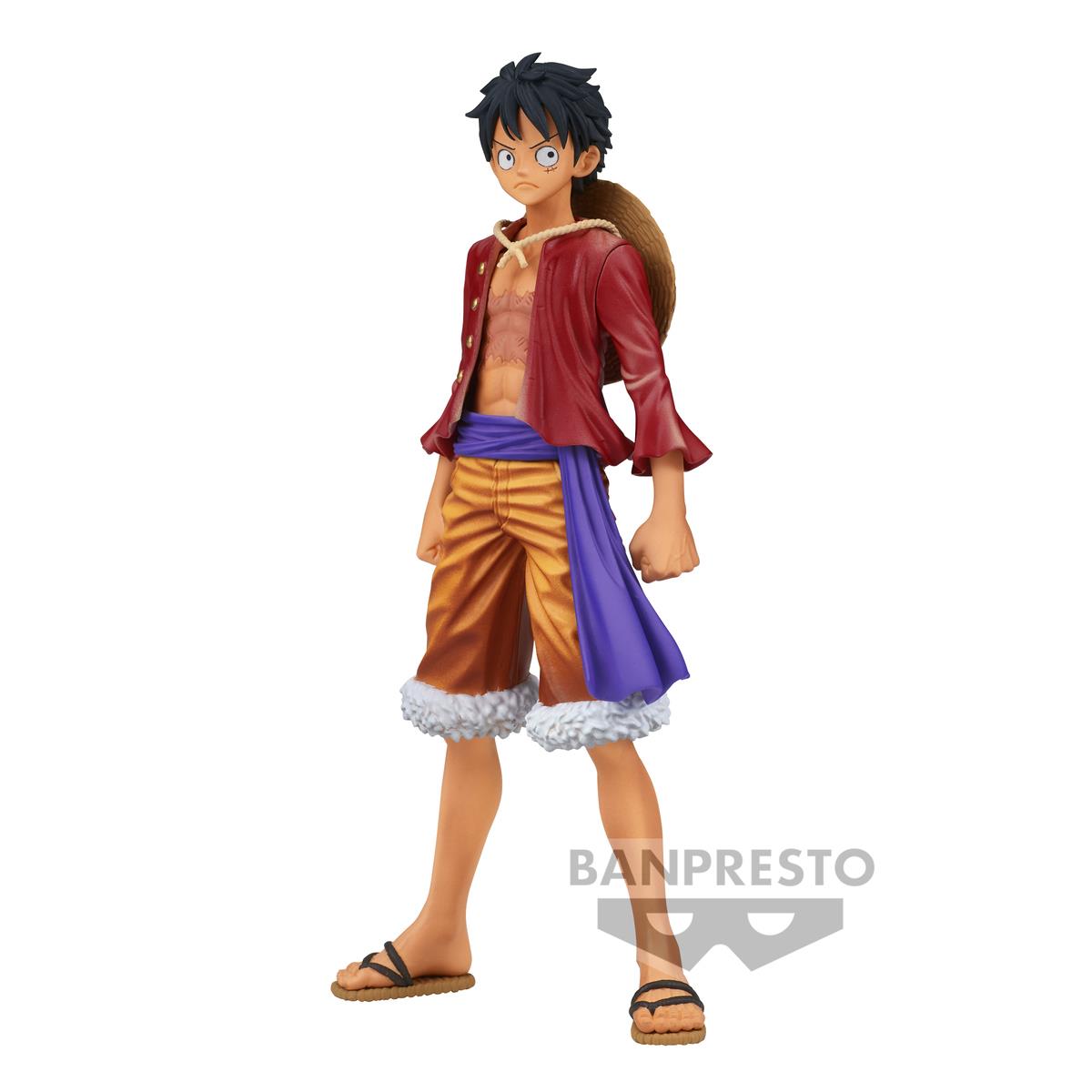 ONE PIECE DXF GRANDLINE WANOKUNI MONKEY D. LUFFY 16CM