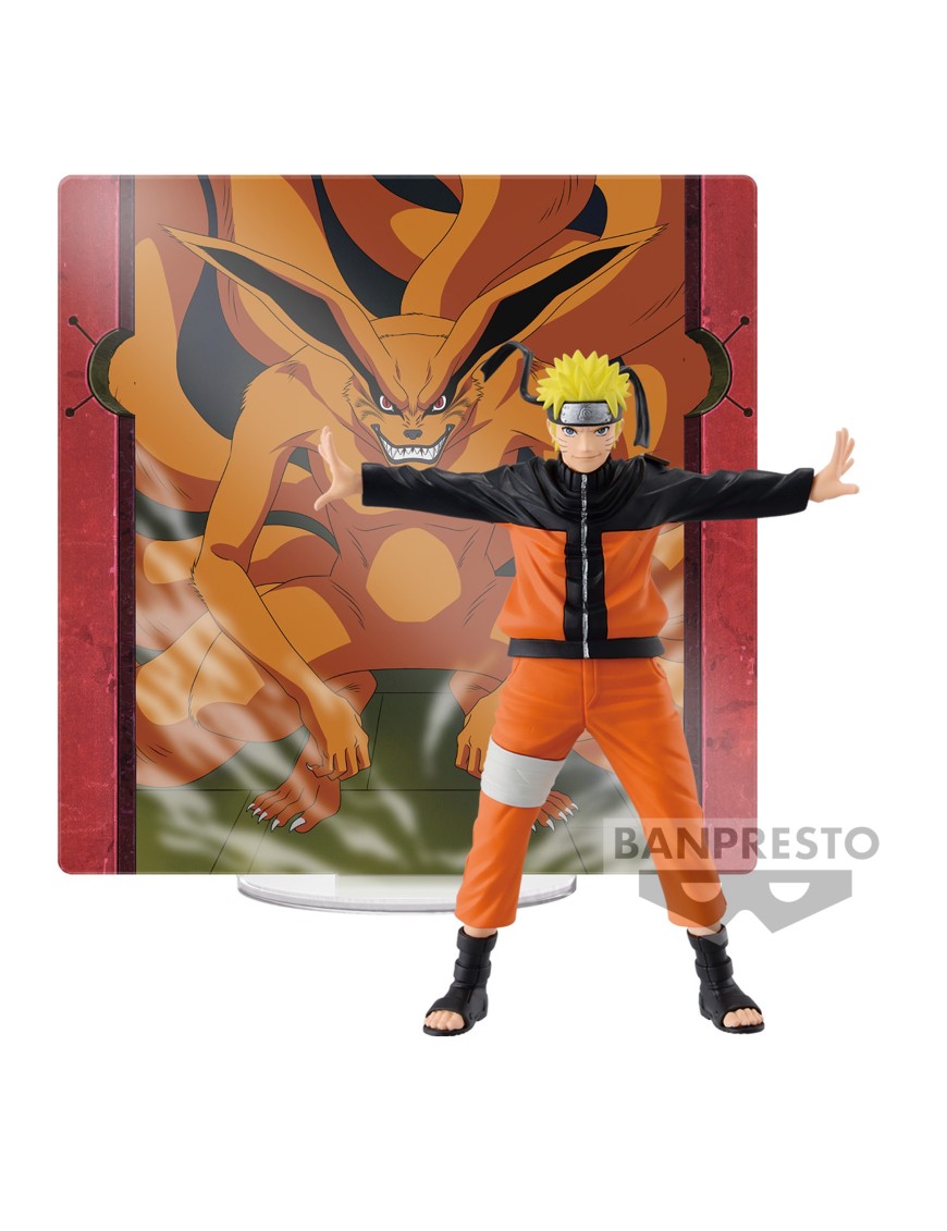 NARUTO SHIPPUDEN PANEL SPECTACLE NARUTO UZUMAKI 13 CM
