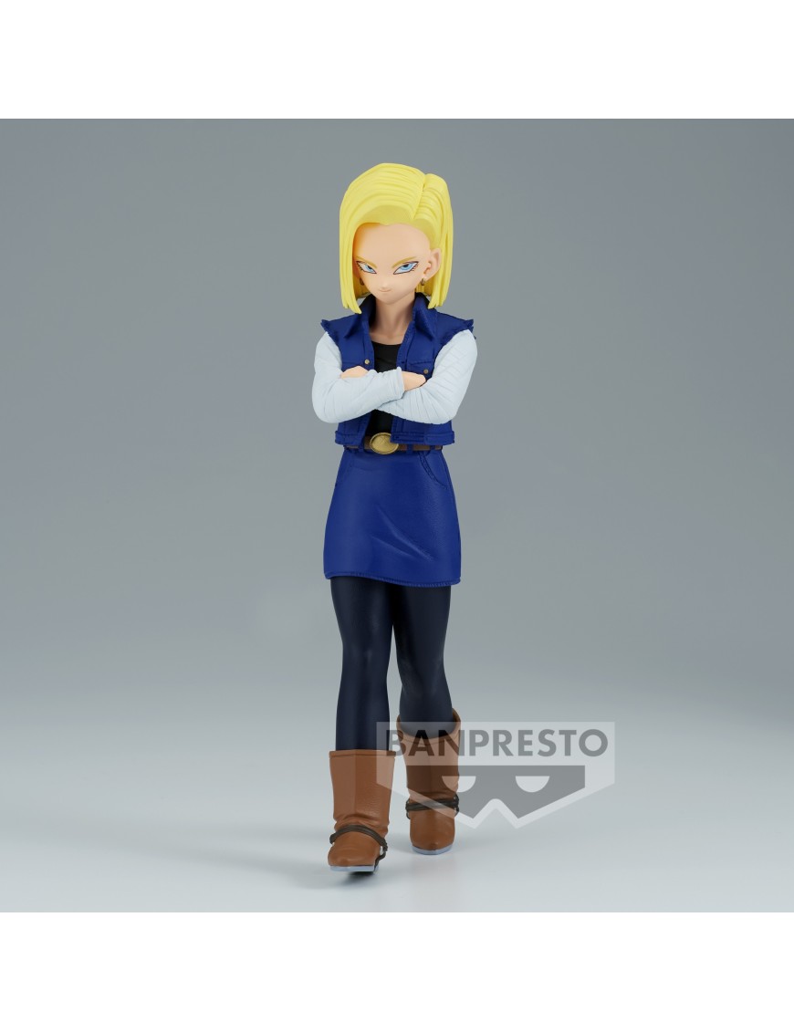 DRAGON BALL Z SOLID EDGE WORKS ANDROID 18 17 CM