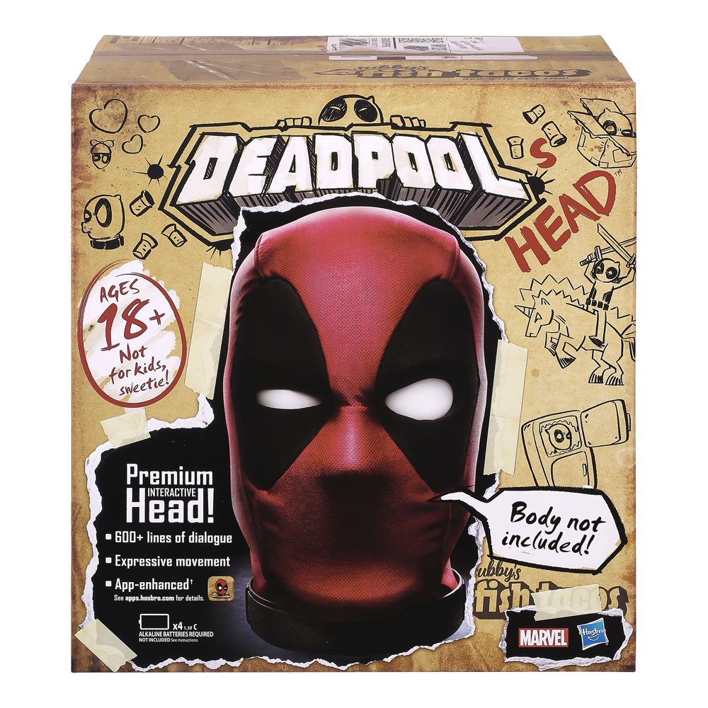 MARVEL LEGENDS PREMIUM INTERACTIVE HEAD DEADPOOL'S HEAD