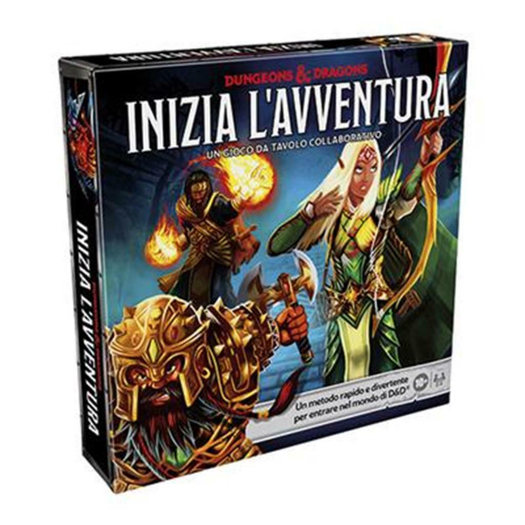 DUNGEONS & DRAGONS INIZIA L'AVVENTURA GIOCO DA TAVOLO