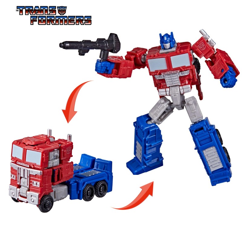 TRANSFORMERS GENERATIONS LEGACY CORE CLASS ACTION FIGURE OPTIMUS PRIME 9 CM