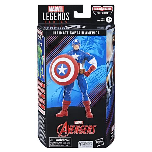 MARVEL LEGENDS MARVEL CLASSIC CAPTAIN AMERICA ULTIMATE ACTION FIGURE 15CM