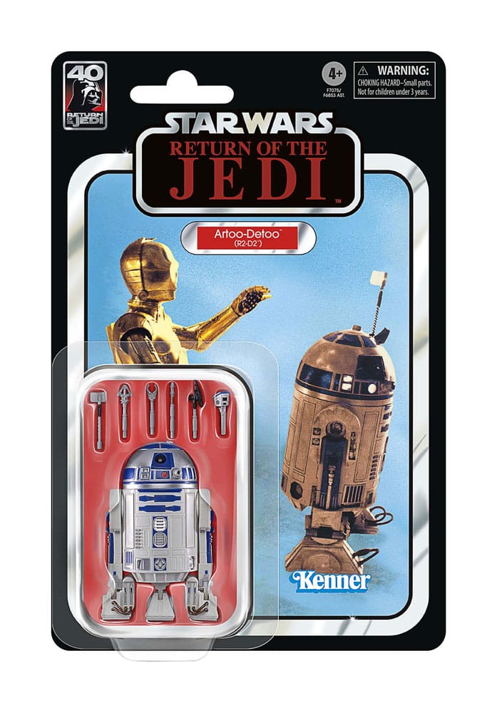 STAR WARS EPISODE VI 40TH ANNIVERSARY BLACK SERIES ACTION FIGURE ARTOO-DETOO (R2-D2) 10 CM