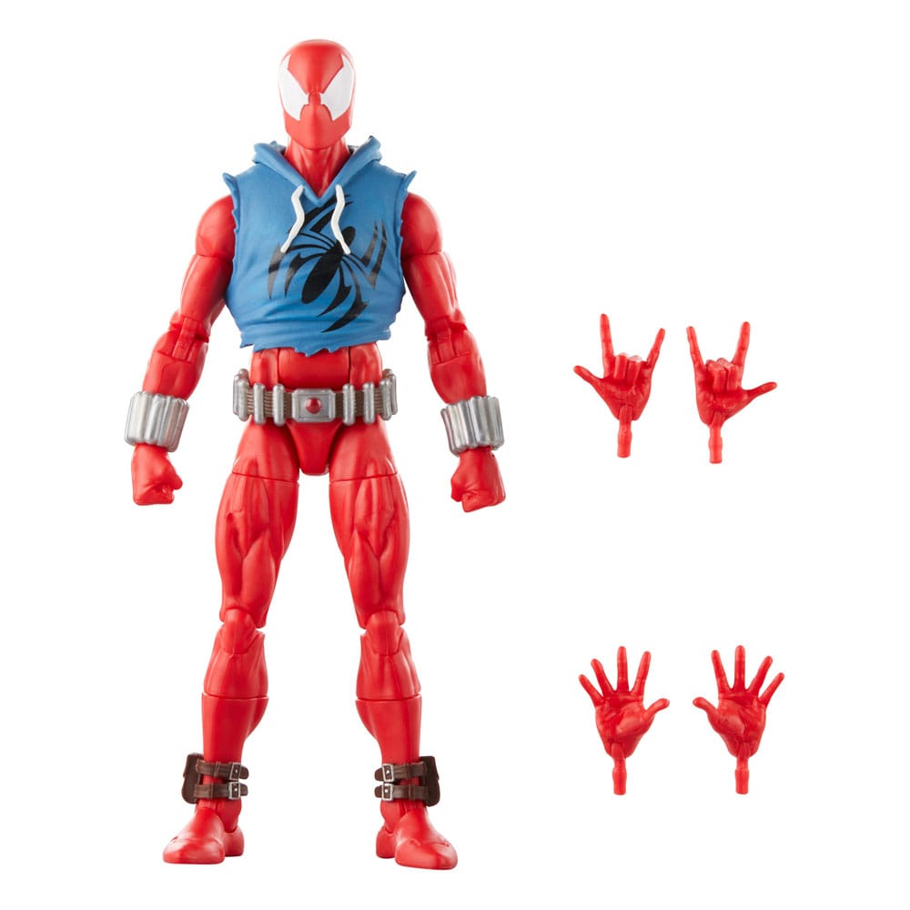 MARVEL LEGENDS RETRO SPIDER-MAN SCARLET SPIDER ACTION FIGURE 15CM