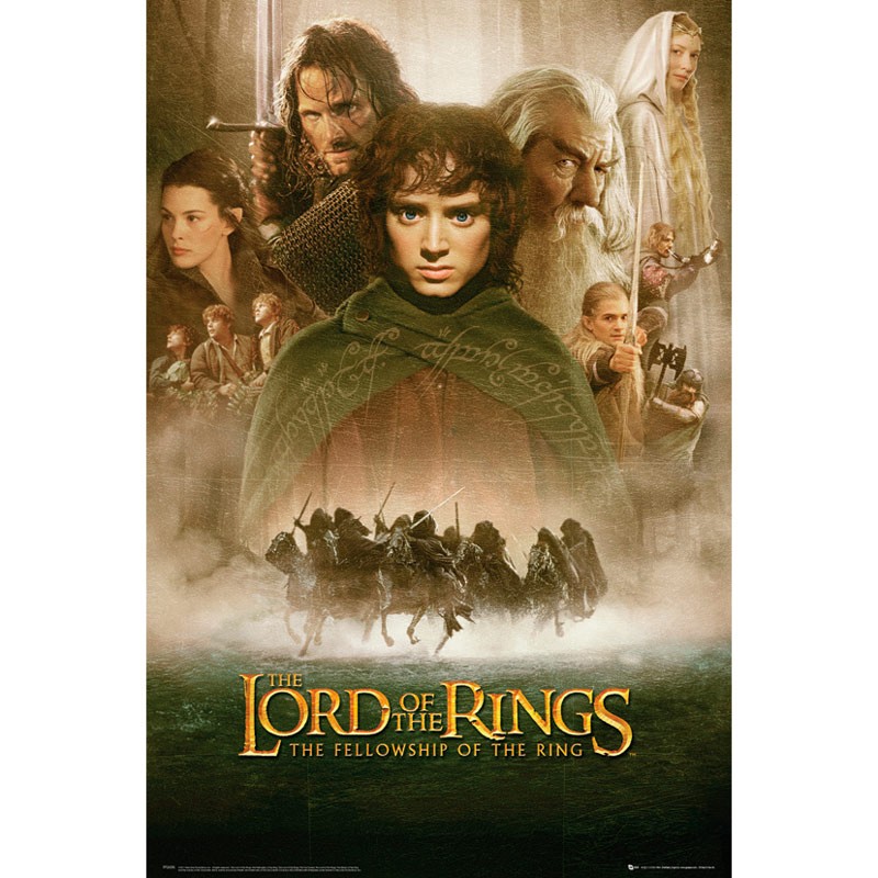 LORD OF THE RINGS POSTER FELLOWSHIP OF THE RING (91.5X61)