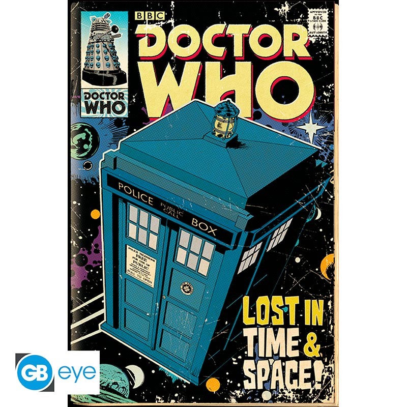 DOCTOR WHO POSTER TARDIS COMIC (91.5X61)