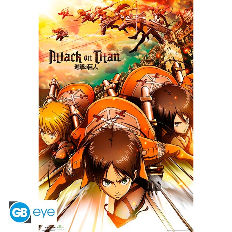 ATTACK ON TITAN POSTER 'ATTACK' (91.5X61)