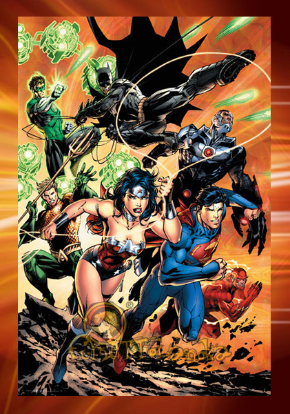 JUSTICE LEAGUE POSTER CHARGE