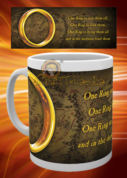 LORD OF THE RINGS MUG ONE RING