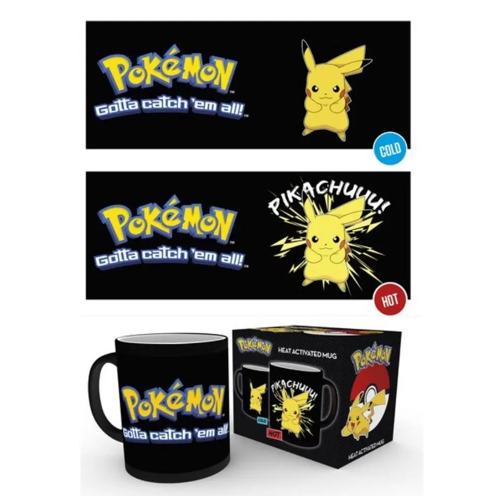 POKEMON TAZZA MUG HEAT CHANGE 320 ML PIKACHU