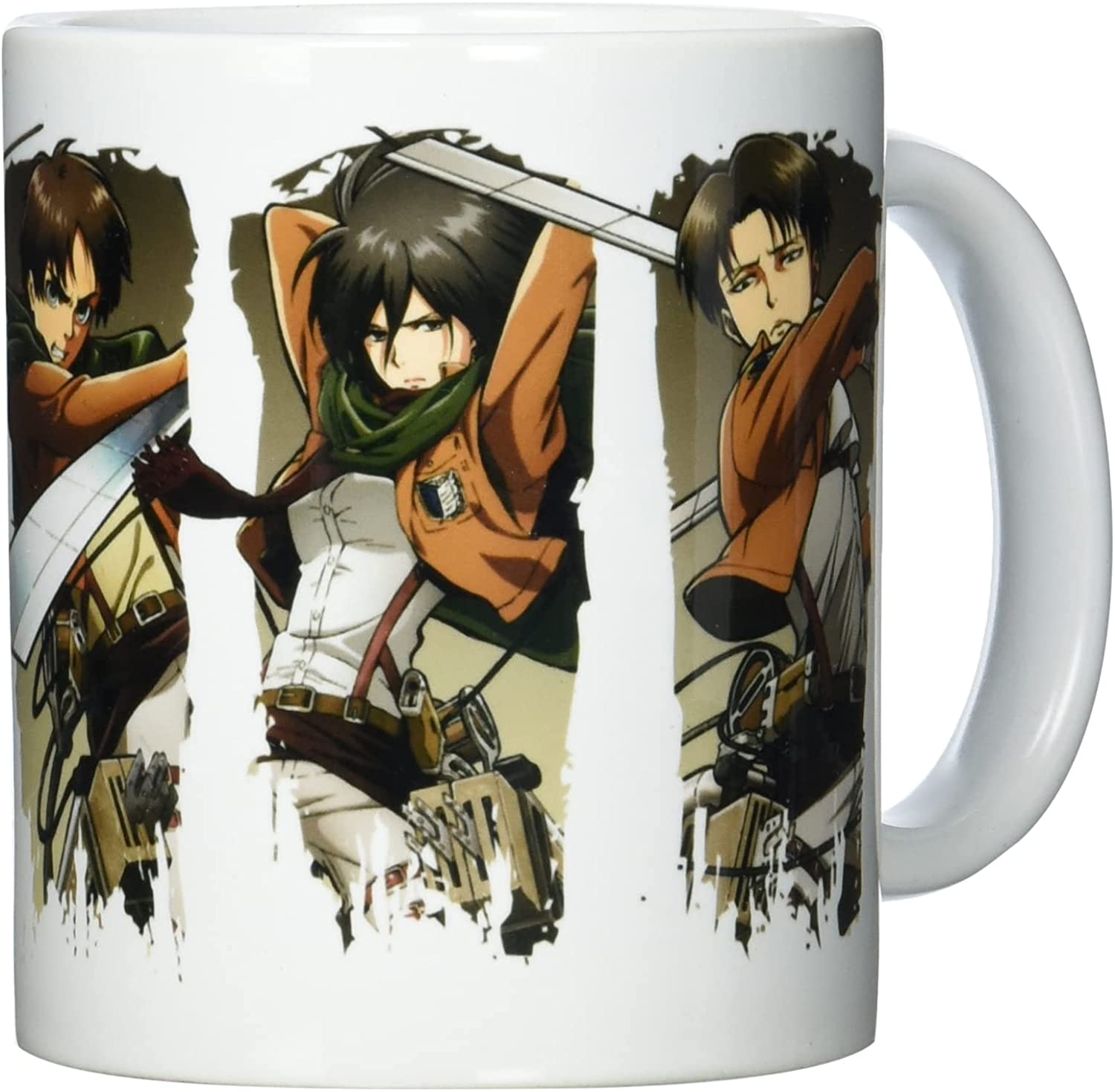 ATTACK ON TITAN CHARACTERS MONTAGE TAZZA 320ML